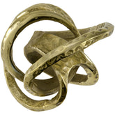 Shadia Metallic - Brass Decorative Sculpture