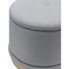 Rossi Gray/Brown Ottoman