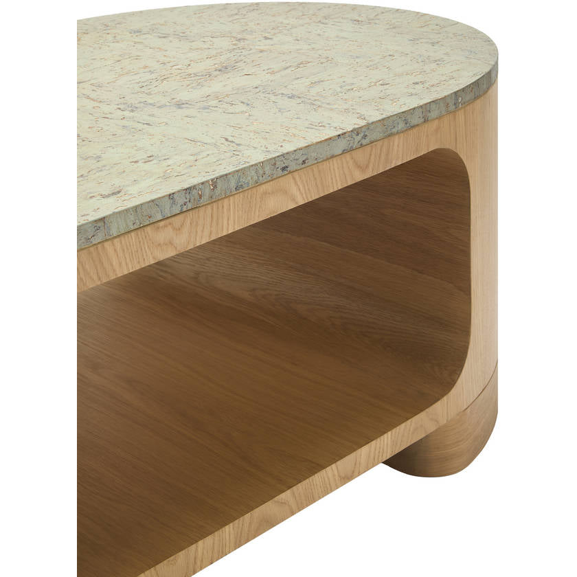 Marshelle Green/Brown Coffee Table