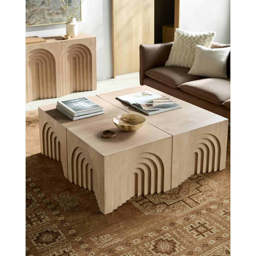 Aine Brown End Table