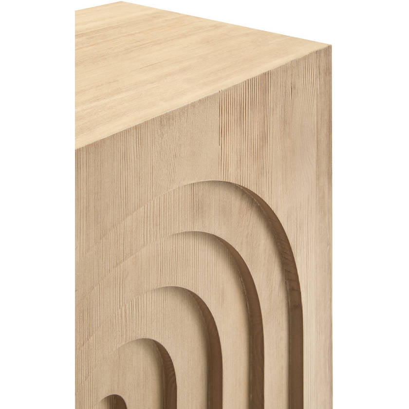 Aine Brown End Table