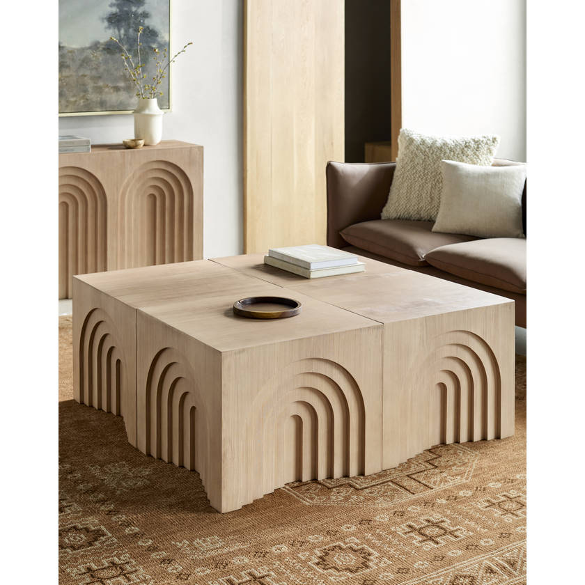 Aine Brown End Table