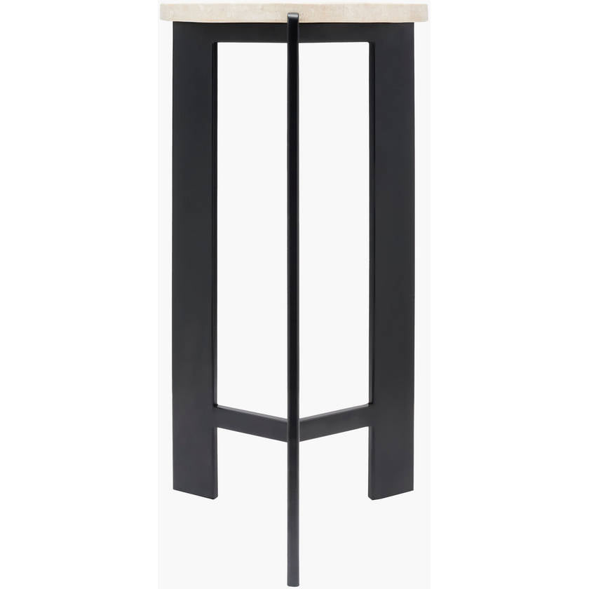 Corianna White End Table