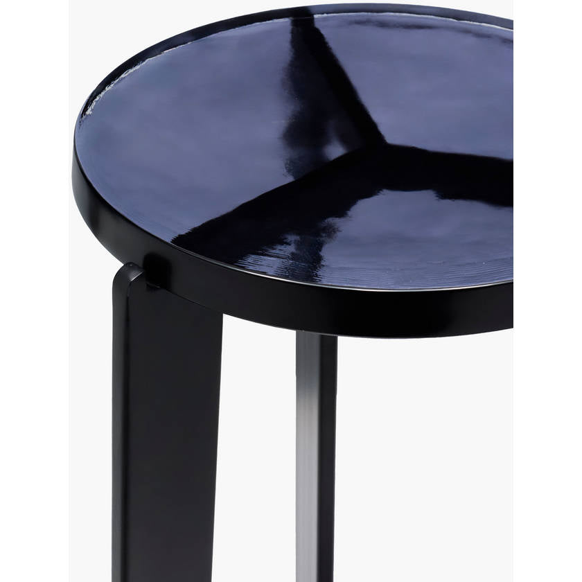Corianna Blue/Black End Table