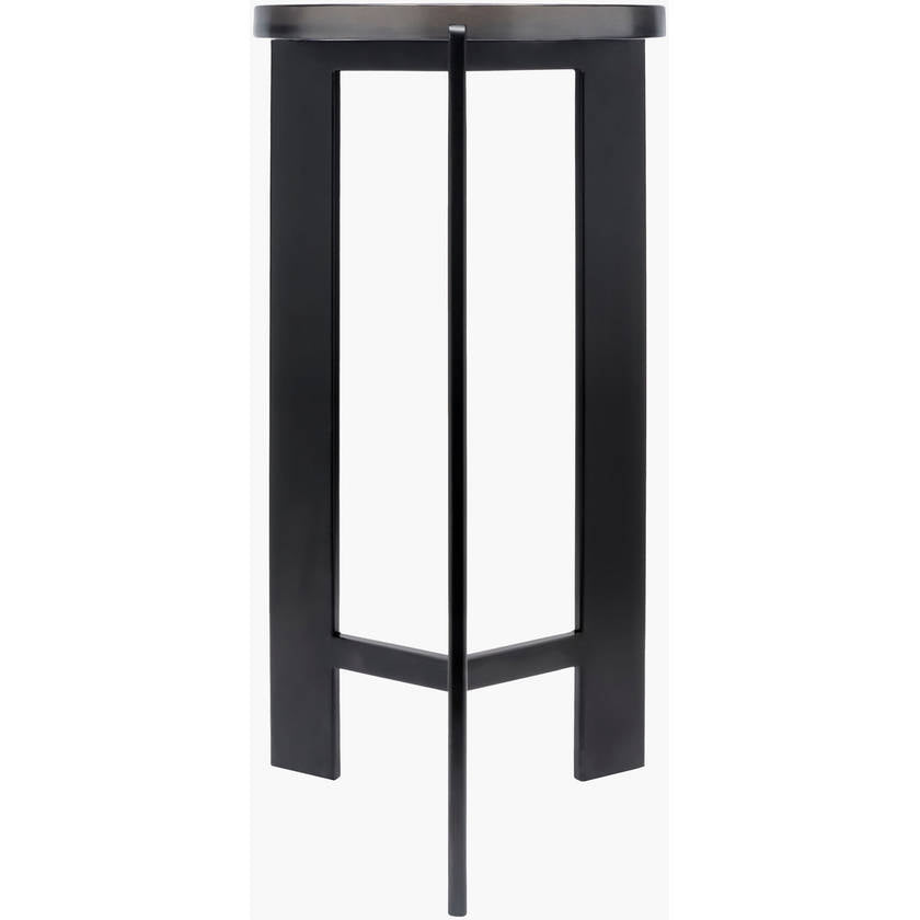 Corianna Blue/Black End Table