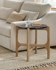 Sayaka Blue End Table