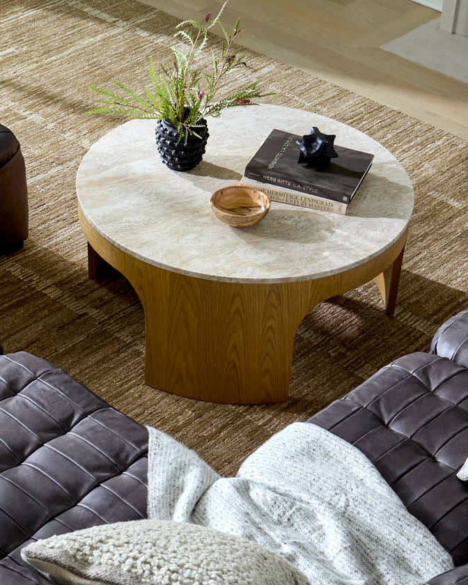 Quinlan White Coffee Table