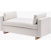 Marcella White/Brown Bench