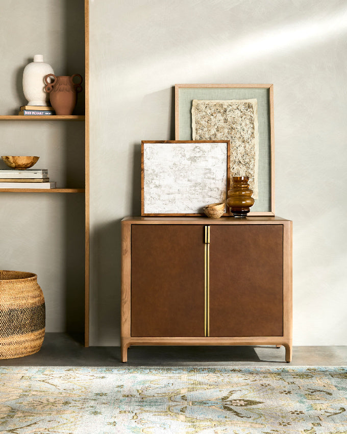 Mirna Brown Cabinet