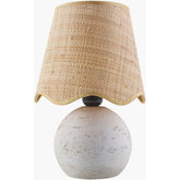 Keaira Traditional White Table Lamp