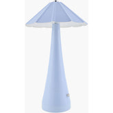 Zaynah Traditional Blue Table Lamp