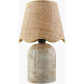Ira Traditional Beige Table Lamp