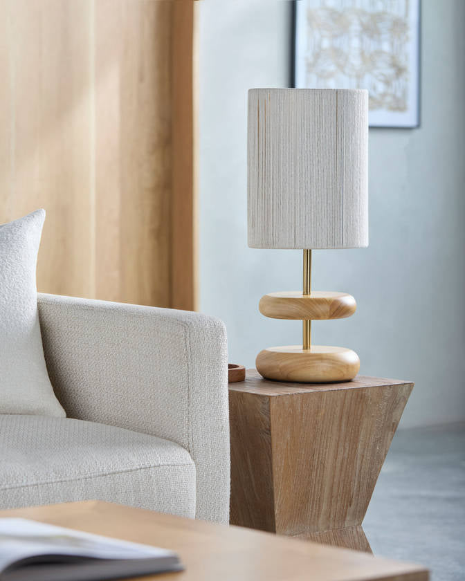 Frantz Traditional Brown Table Lamp