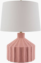 Malky Traditional Pink Table Lamp