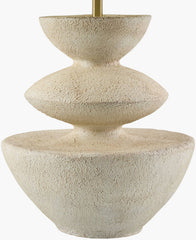 Shaquala Traditional White Table Lamp