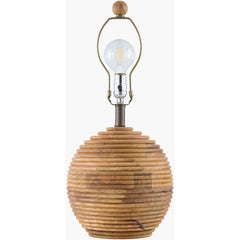 Tiffiney Rustic Brown Table Lamp