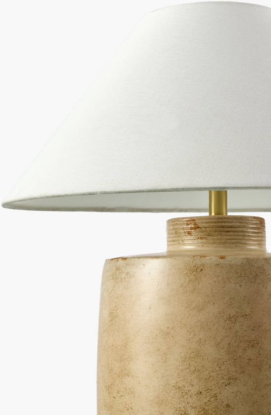 Omayra Traditional Khaki Table Lamp