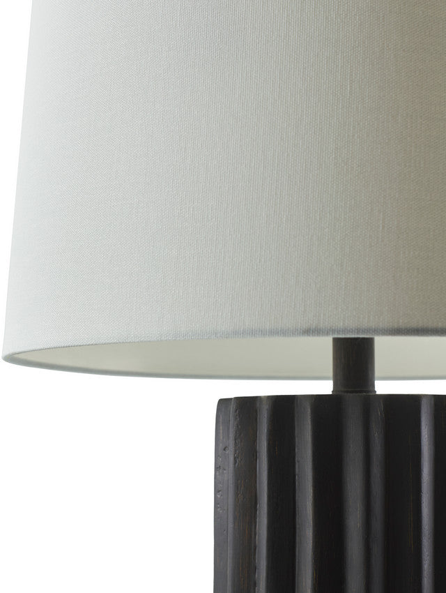 Jeanene Traditional Black Table Lamp