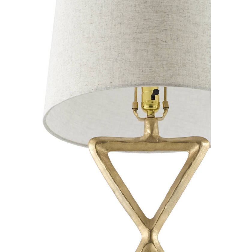 Nada Rustic Gold Table Lamp