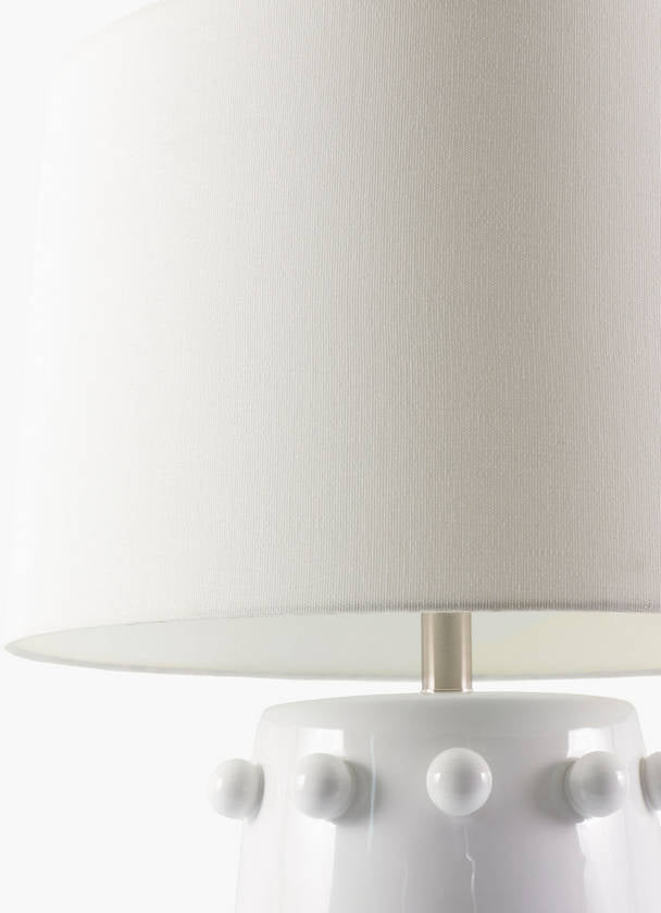 Geffrey Traditional White Table Lamp