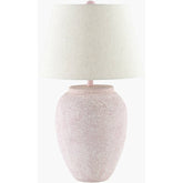 Baylor Rustic White Table Lamp