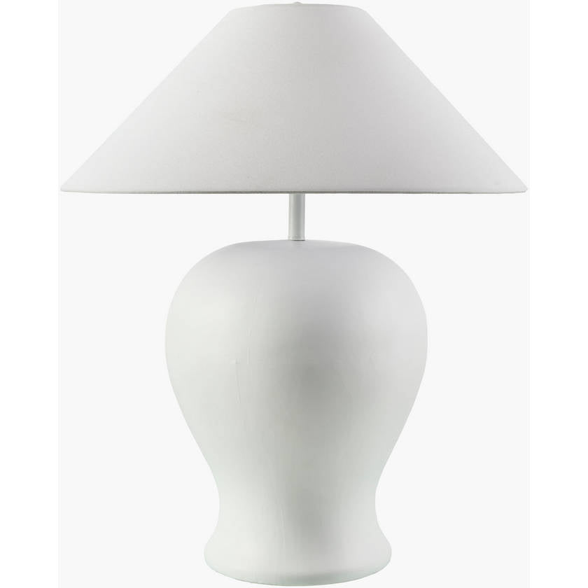 Shaketa Traditional White Floor Lamp