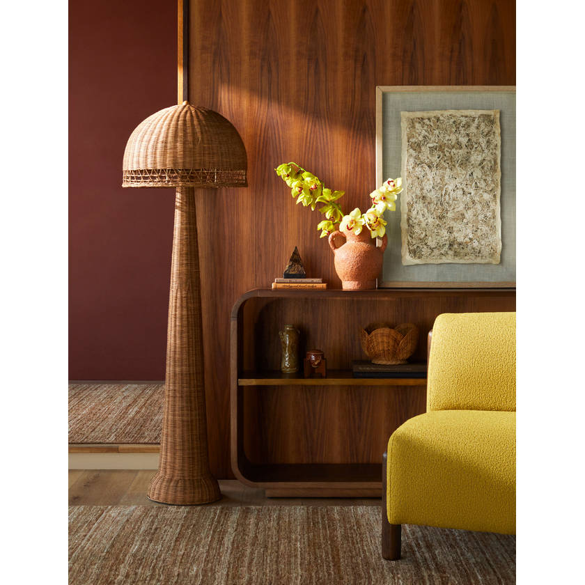 Deontray Traditional Wheat Floor Lamp