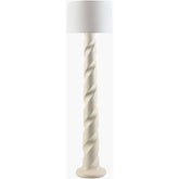 Britiany Traditional Cream/White Floor Lamp