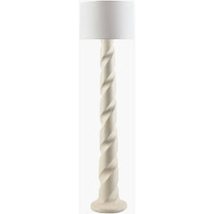 Britiany Traditional Cream/White Floor Lamp