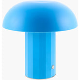Saturnino Traditional Blue Table Lamp