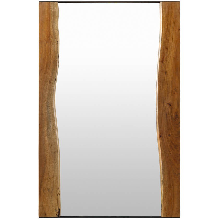 Roshundra Traditional Brown Wall Mirror