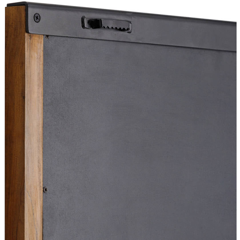 Roshundra Traditional Brown Wall Mirror