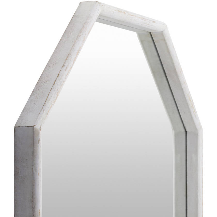 Shermika Cottage White Wall Mirror