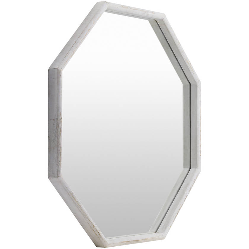 Shermika Cottage White Wall Mirror