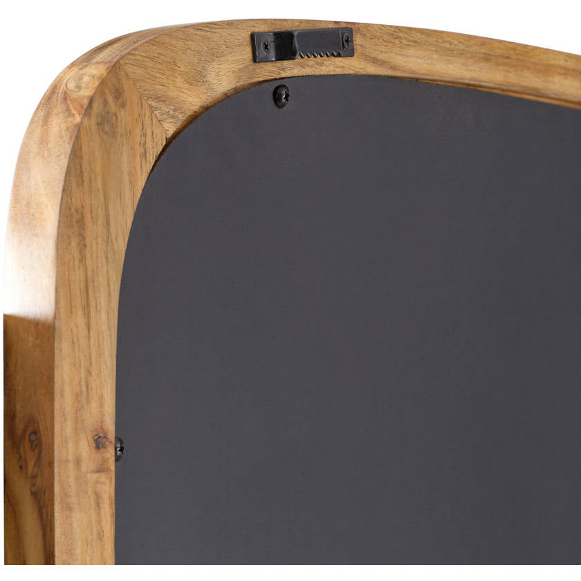 Tess Modern Brown Wall Mirror