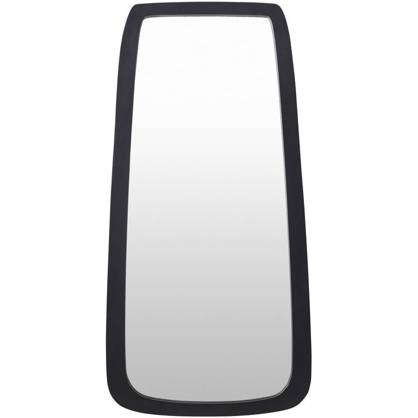 Tess Modern Black Wall Mirror