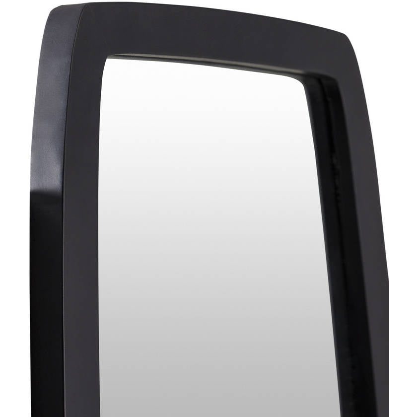 Tess Modern Black Wall Mirror