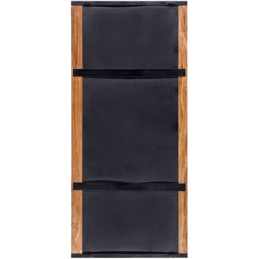 Roshundra Traditional Brown Wall Mirror