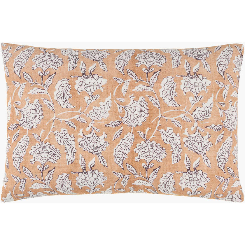 Alesia Brown/White Pillow Cover