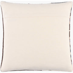 Vena Dark Brown Pillow Cover