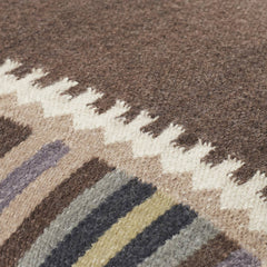 Vena Dark Brown Pillow Cover