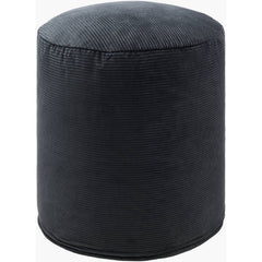 Benjiman Black Pouf
