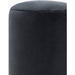 Benjiman Black Pouf