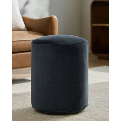 Benjiman Black Pouf