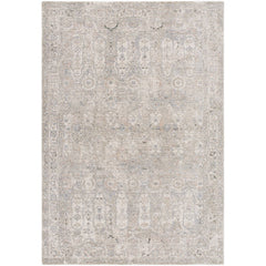 Crossett Traditional Sterling Grey Area Rug