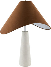 Brannon Traditional Tan/White Table Lamp