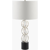 Koplik Modern Silver Gray Table Lamp
