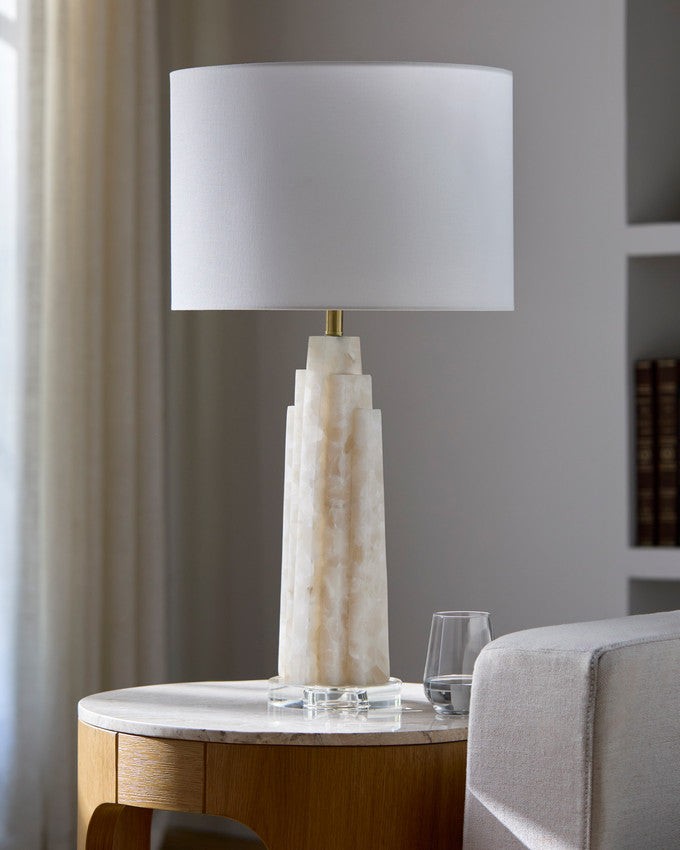 Yonas Traditional Cream Table Lamp