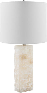 Amna Traditional Cream Table Lamp