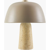 Lekeisha Modern Beige/Tan Table Lamp